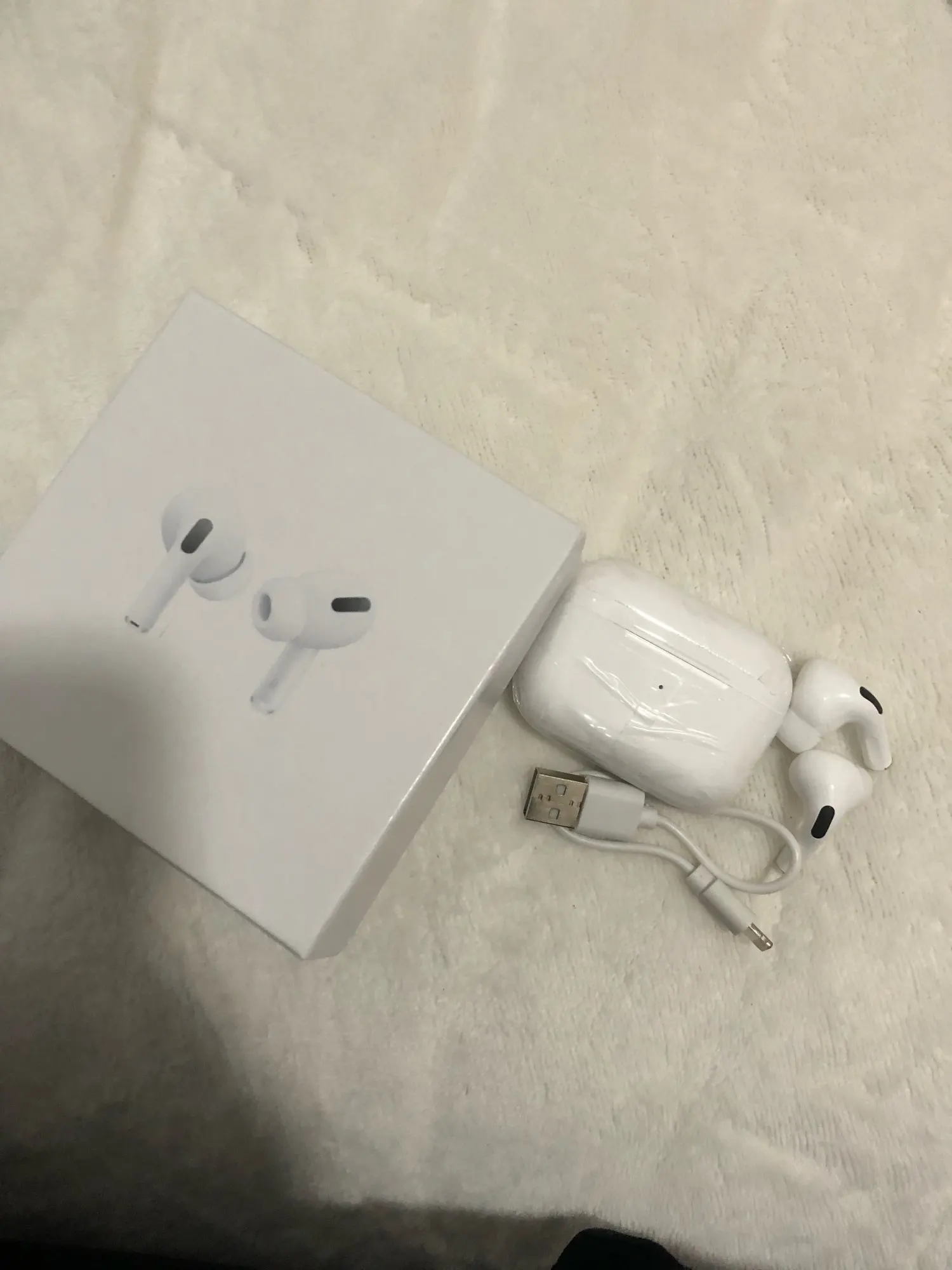 Fone De Ouvido Bluetooth Sem Fio Com Microfone Esportivo TWS Branco photo review