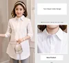 Maternity Clothes Long Sleeve Blouse Shirt Spring Autumn Pregnant Women Office Blouses Pullover Tops Premama Pregnancy Clothing 6