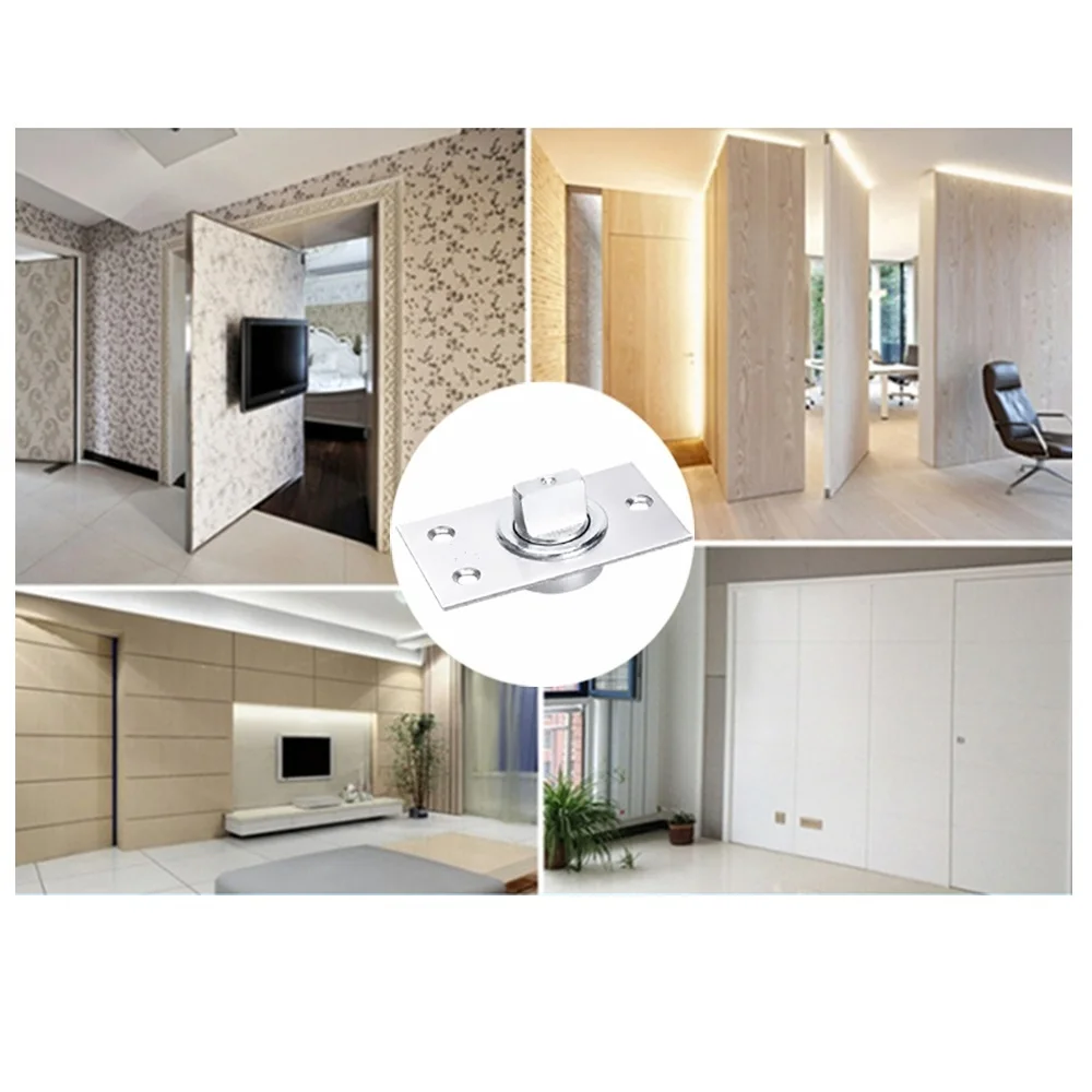Heavy Springless 360 Degrees Pivot Hinge Top Floor Mount