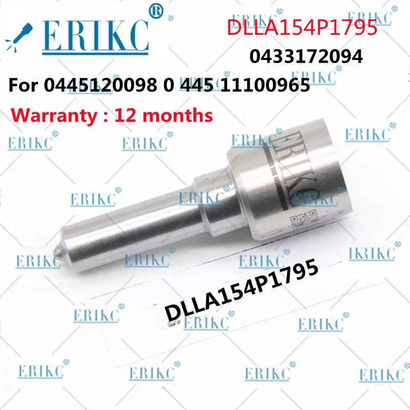 

ERIKC DLLA154P1795 DLLA 154P 1795 (0433172094 ) DLLA 154 P1795 For 0445120098 0 445 11100965