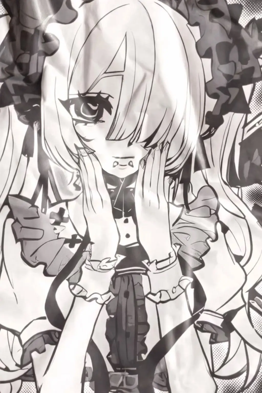 Loose Black T-Shirt - Animecore Aesthetic photo review