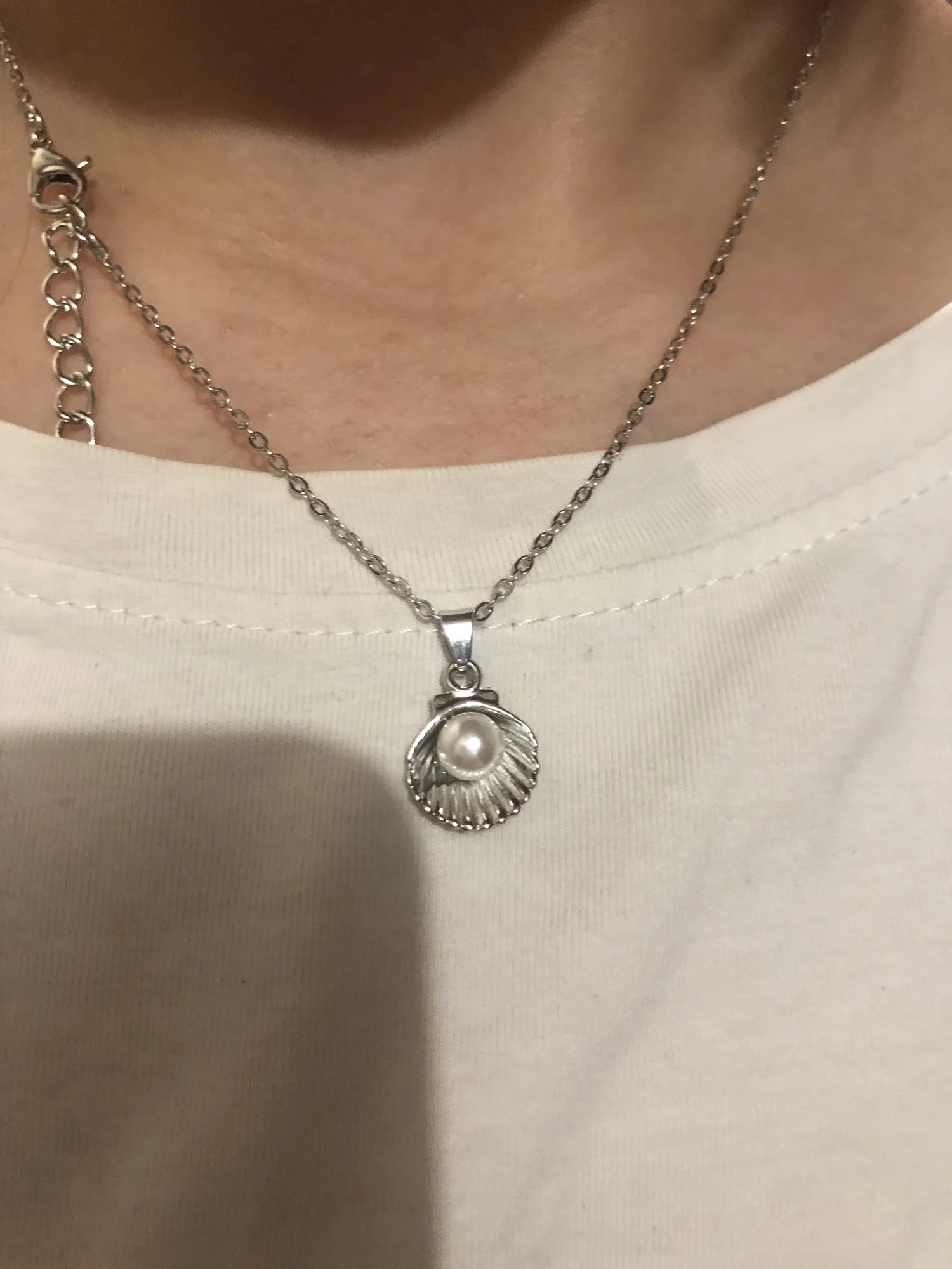 Pearl Necklace, Bracelet and Earrings 4-Piece Jewelry Set