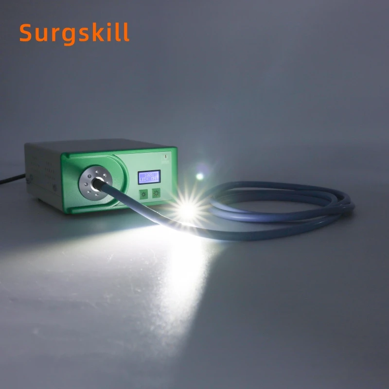 Portable 100W Medical Led Light Source For Endoscopy Surgery