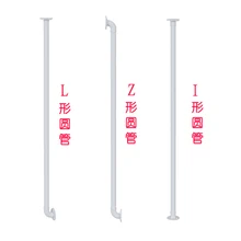  Art staircase handrail guardrail Simple modern side mounted household fence Interior self-mounted attic light luxury railing 