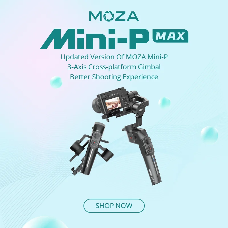 Moza-スマートフォン用3軸ジンバルスタビライザー,カメラ,ミラーレス,カメラ,moza mini p max