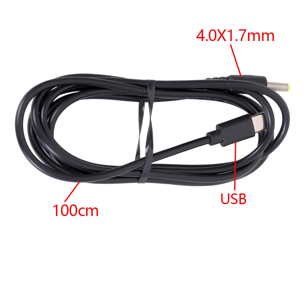 4.0x1.7 Extern Lengthened AV Cable for Hunting Trail Camera 5.0 3.5 Type C USB Cable Long Connector Solar Panel Power Cables