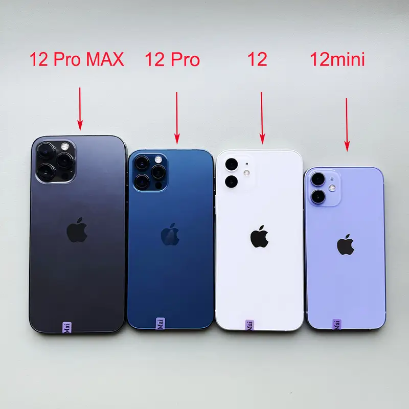 100% Original iPhone 12 Pro 6.1" & 6.7" iPhone 12 Pro Max Smartphone Unlocked 128GB/256GB ROM IOS A14 Face ID 5G Cellphone - Image 6