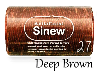 Durable 700ft Artificial SINEW Thread for Crafting & Outdoor Projects