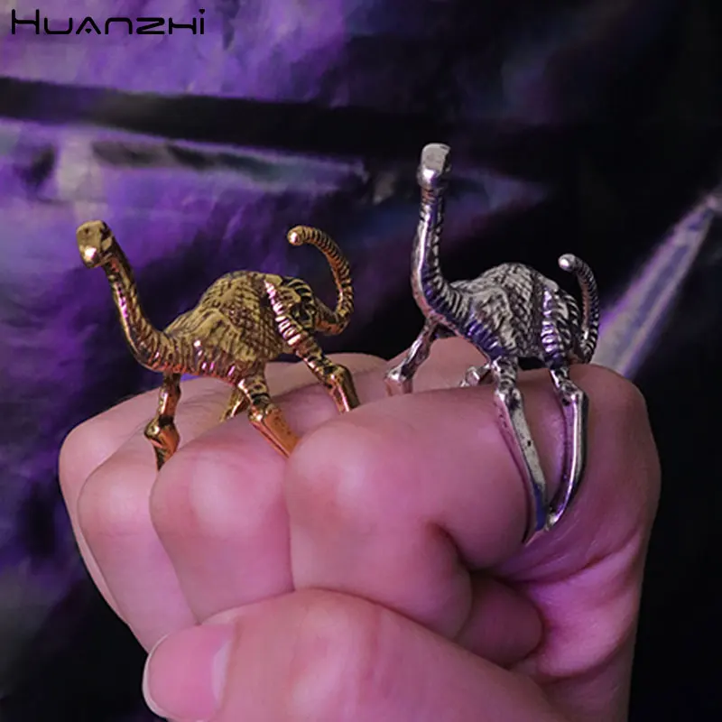 Dinosaur Ring Velociraptor Ring Metal Insect Animal Frog Dragon