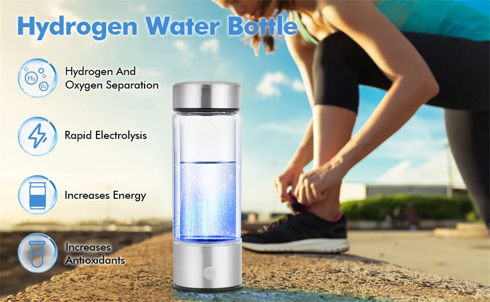 A130d38fb2d7843debe35a13eac9018352 Electric Water Filter Hydrogen Generator Lonizer Maker Hydrogen-Rich Antioxidants Bottle Home Appliance Tecnología Wasserfilter