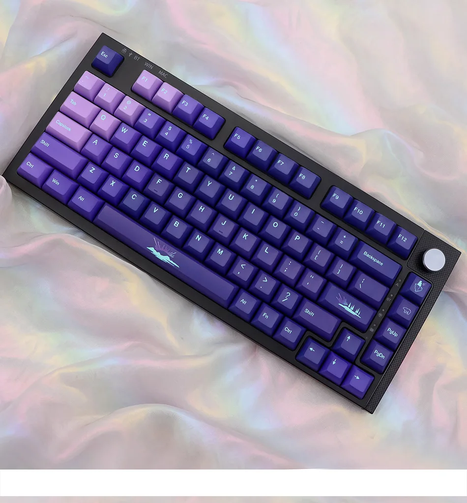 GMK Northern Lights Keycaps, Teclado Mecânico, PBT,