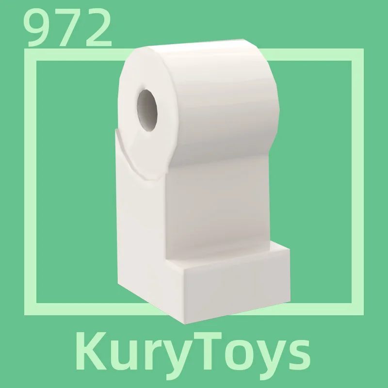 Kury Toys DIY MOC For 972 #100pcs Building block parts For Body Part Leg, Left
