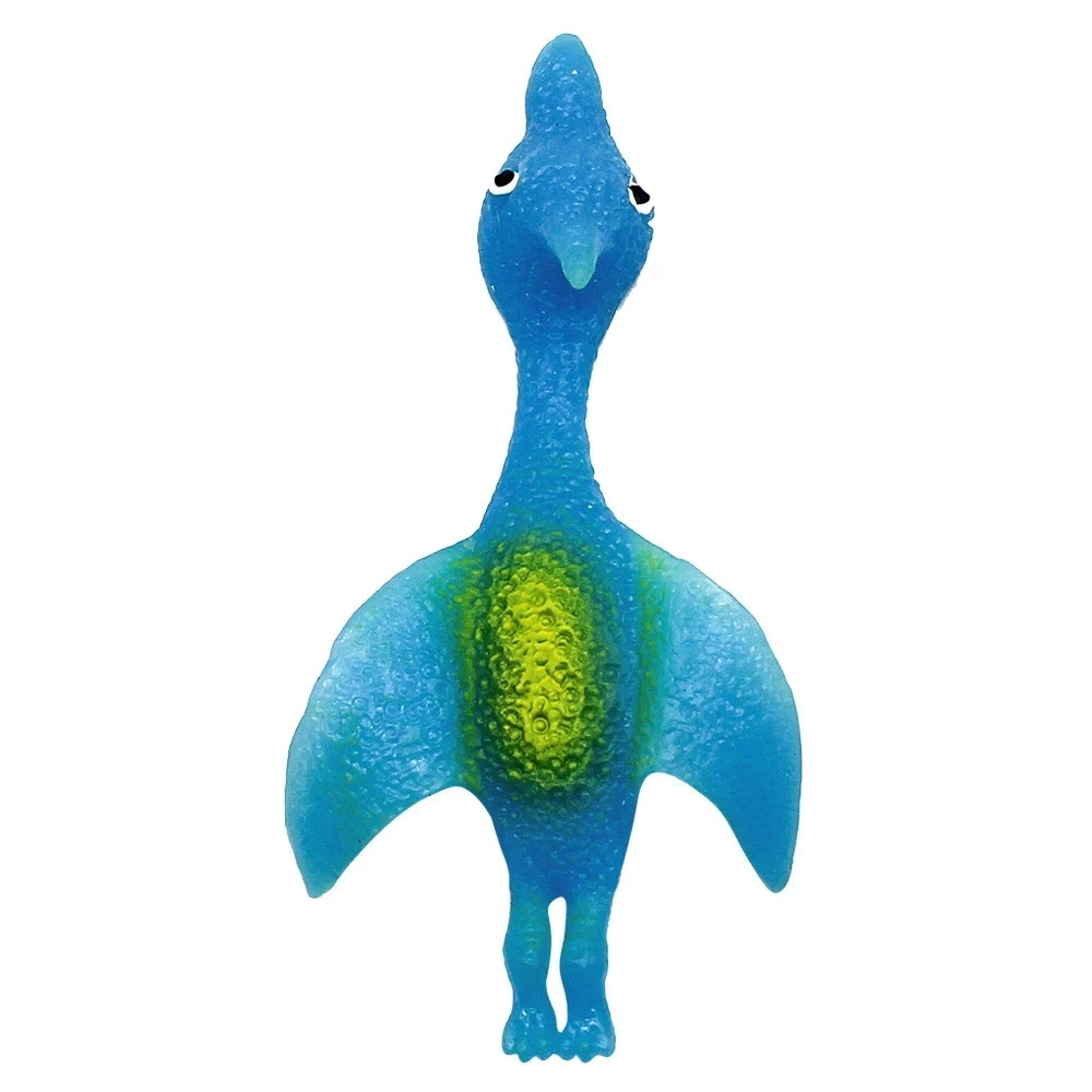5-20PCS Catapult Launch Dinosaur Fun Tricky Slingshot Chick Practice Chicken Elastic Flying Finger Birds Sticky DecompressionToy fidget toys stress relief toys