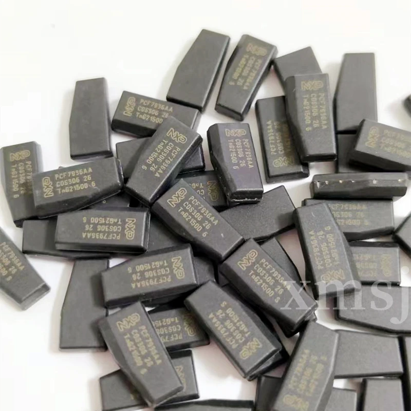 10pcs 50pcs Original PCF7936AS Auto key transponder chip ID46 chip PCF7936 PCF7936AA Locksmith Tool pcf 7936 carbon auto chip