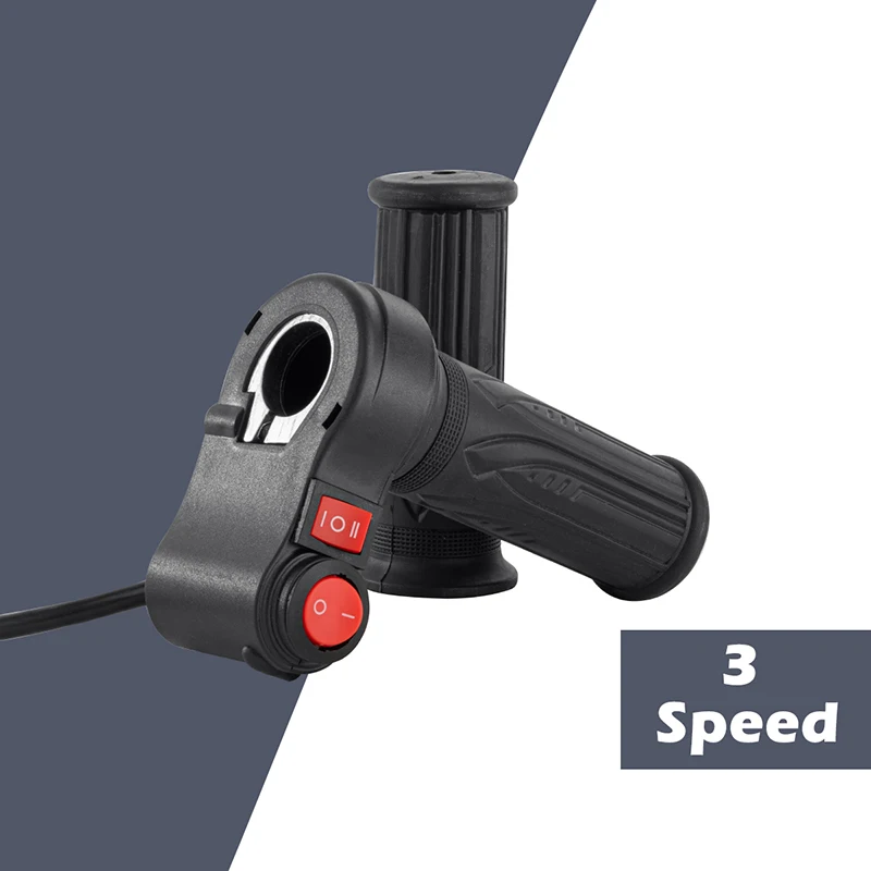 24V-72V Bici Elettrica Twist Acceleratore Bici Elettrica 3 Velocità Acceleratore Elettrico Velocità Dell'Acceleratore Parti Della Bicicletta Elettrica