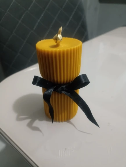 Nordic Style Cylindrical Candle Silicone Mold photo review