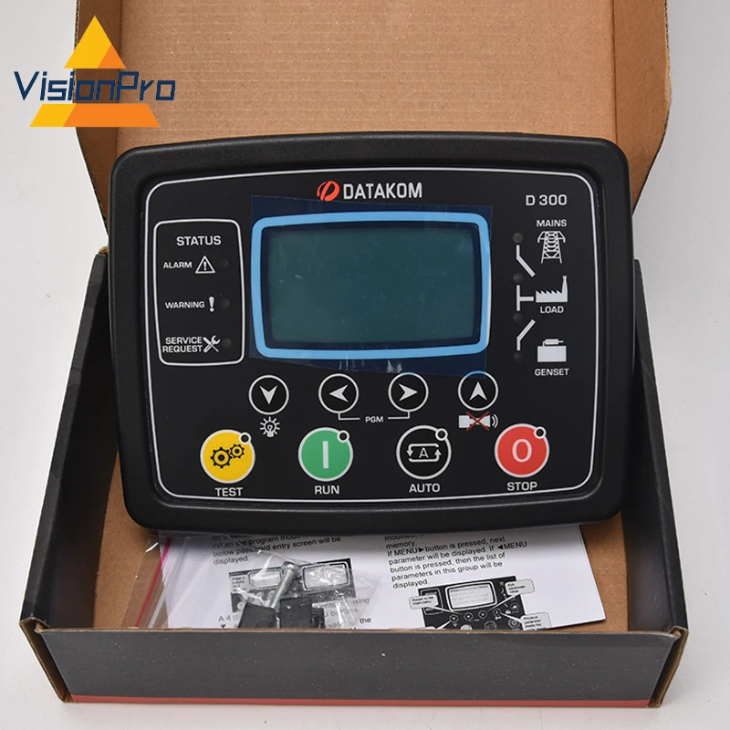 D300 MK3 Turkiye 원래 DKG DATAKOM 발전기 세트 컨트롤러 패널 D300-MK3