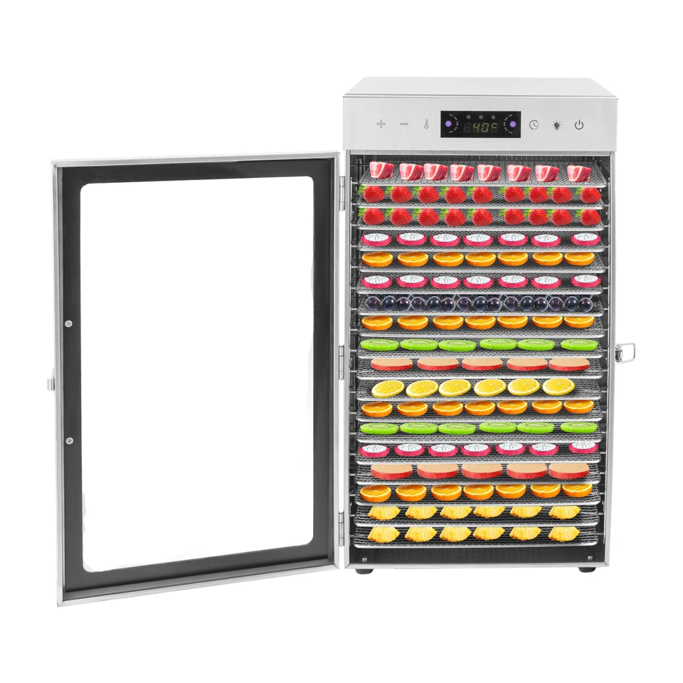 Commercial 18 Tray Stainless Steel Food Dehydrator