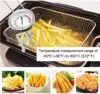 Practical Kitchen Tools Stainless Steel Frying Oil Fryer Fries Fried Barbecue Thermometer 50°-550°C Chicken Wing， with 40cm Long 4