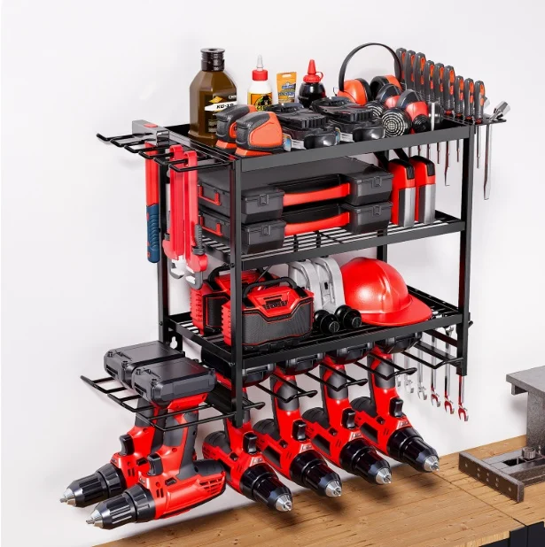 complete tool organizer wall setup