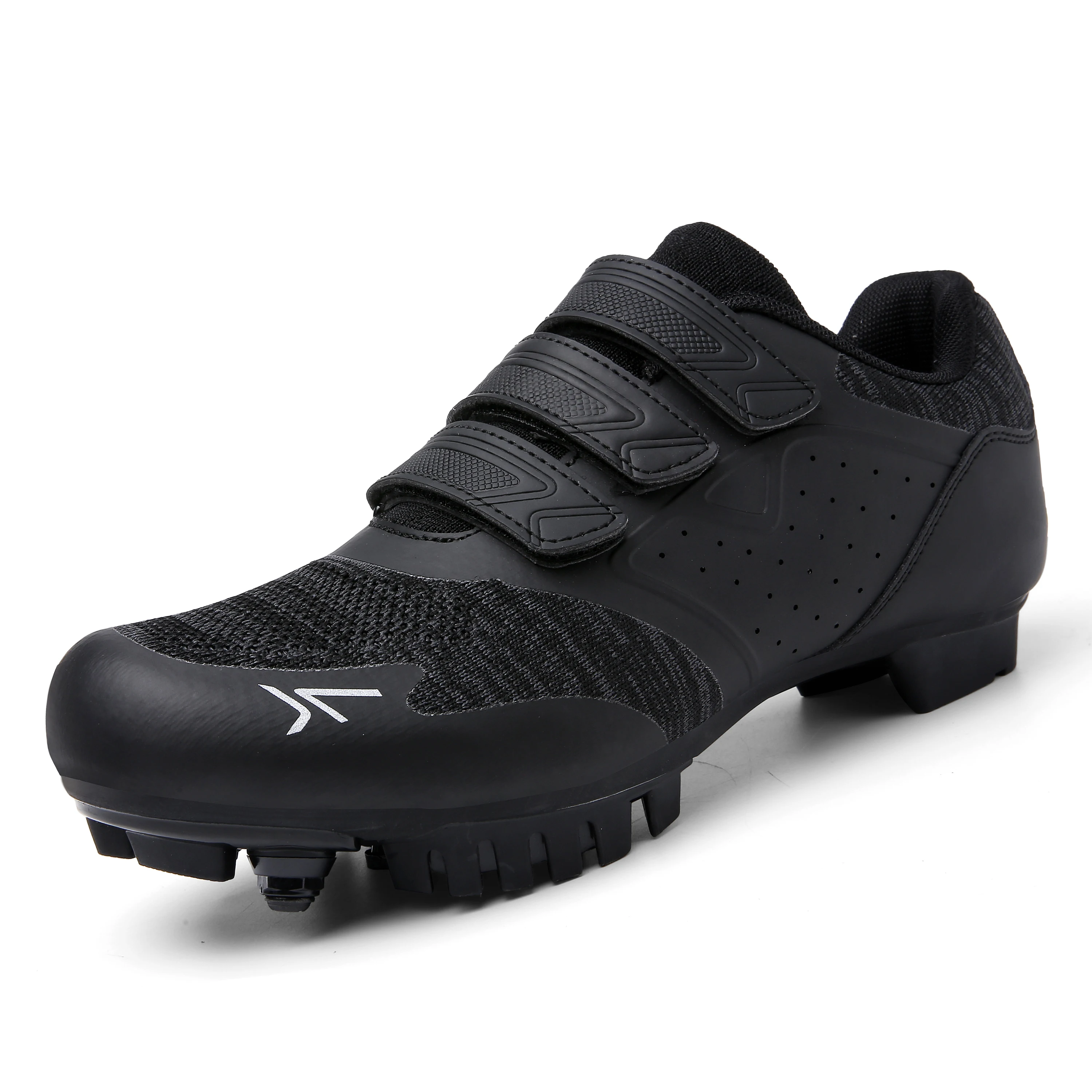 Фото 2023 Mtb Shoes Clip on Pedals Spd Кроссовки для горного велосипеда Велосипедные скоростные кроссовки Мужские шоссейные велосипедные ботинки на плоской подошве Велосипедная обувь №2