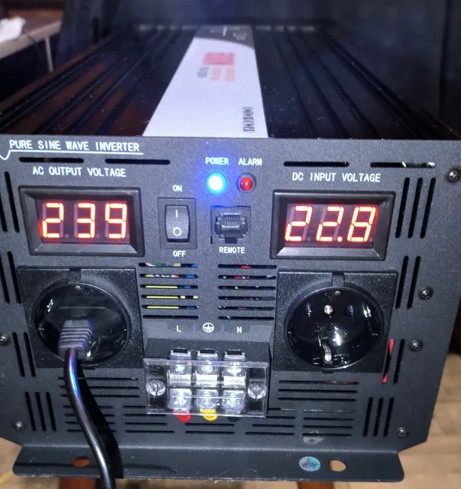 Pure Sine Wave Solar Power Inverter 3000W 12V/24V/48V DC to 110V/120V ...