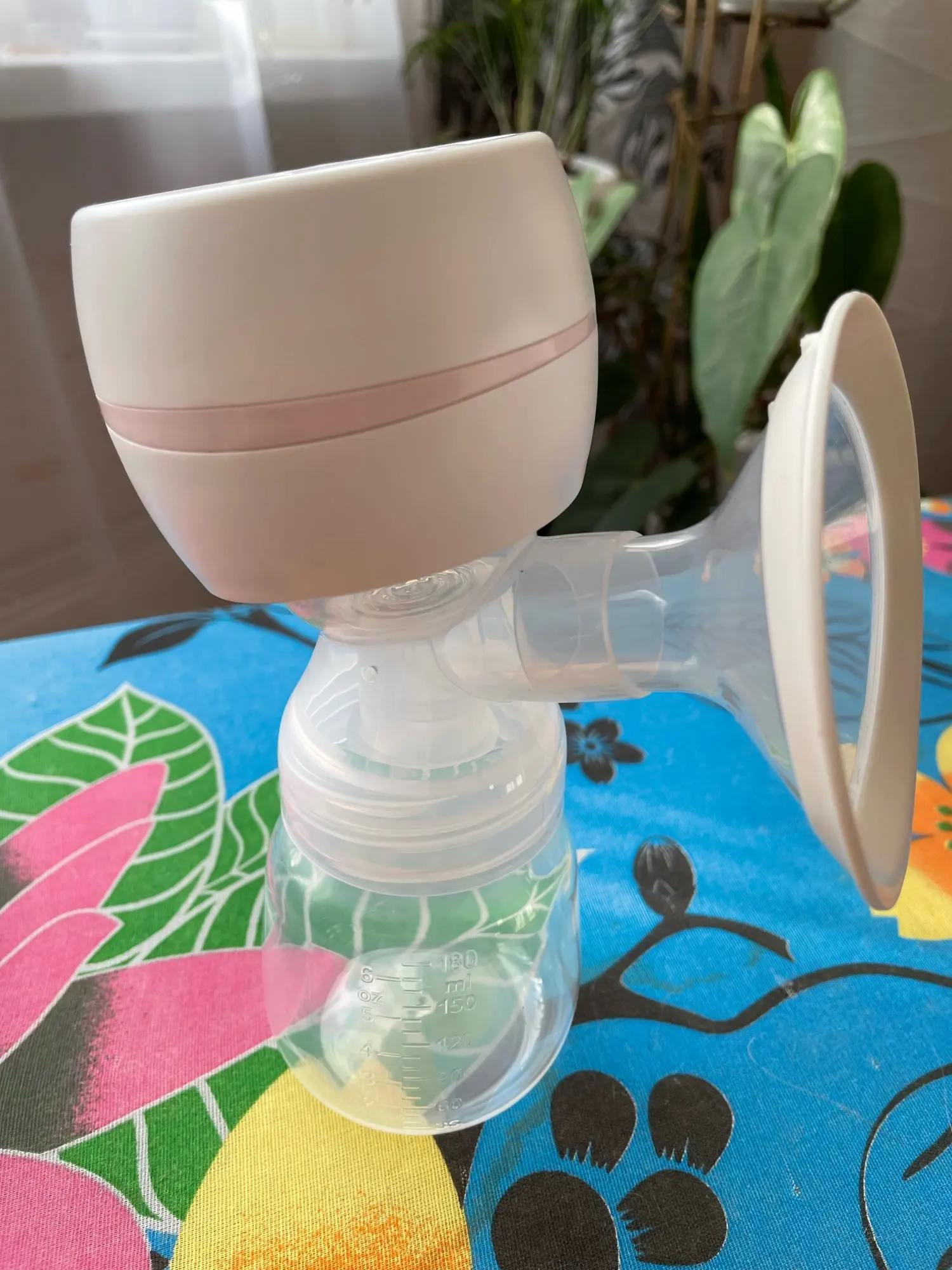 2IN1 Electric Breast Pump Painless Breast Massager Portable Mute Lactation Milk Feeding Collector BPA free Breastfeeding Bottle photo review