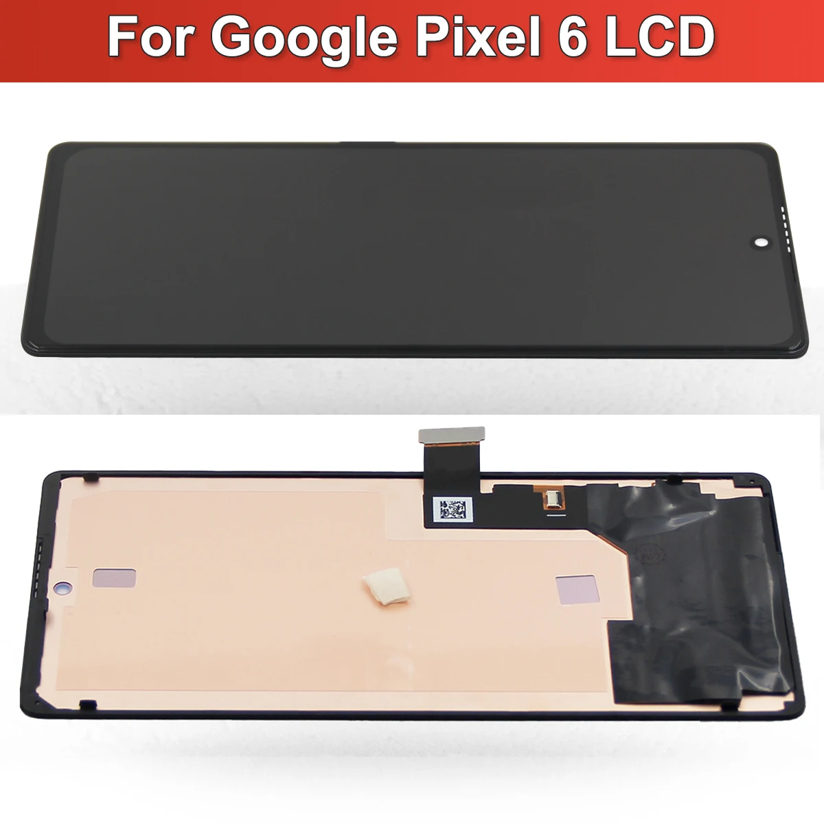 6.4“ Super AMOLED LCD For Google Pixel 6 Display Touch Screen Digitizer Assembly Replacement For Pixel 6 GB7N6 G9S9B16 +Frame