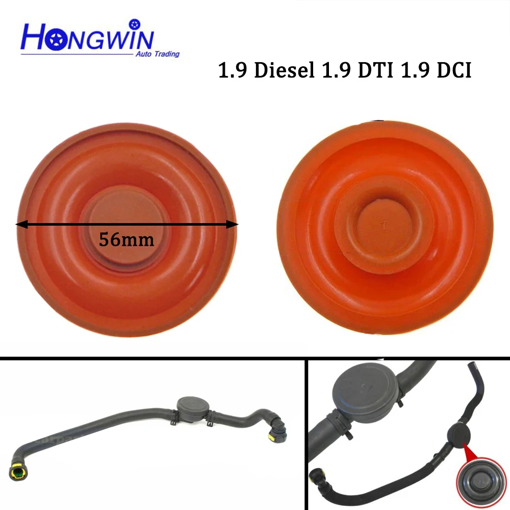 Engine PCV Valve Membrane For Renault Clio Megane Laguna Master Scenic Traffic Kangoo 1.9D 1.9DTI 1.9DCI 8200045745 3911171919 engine pcv valve cover repair kit