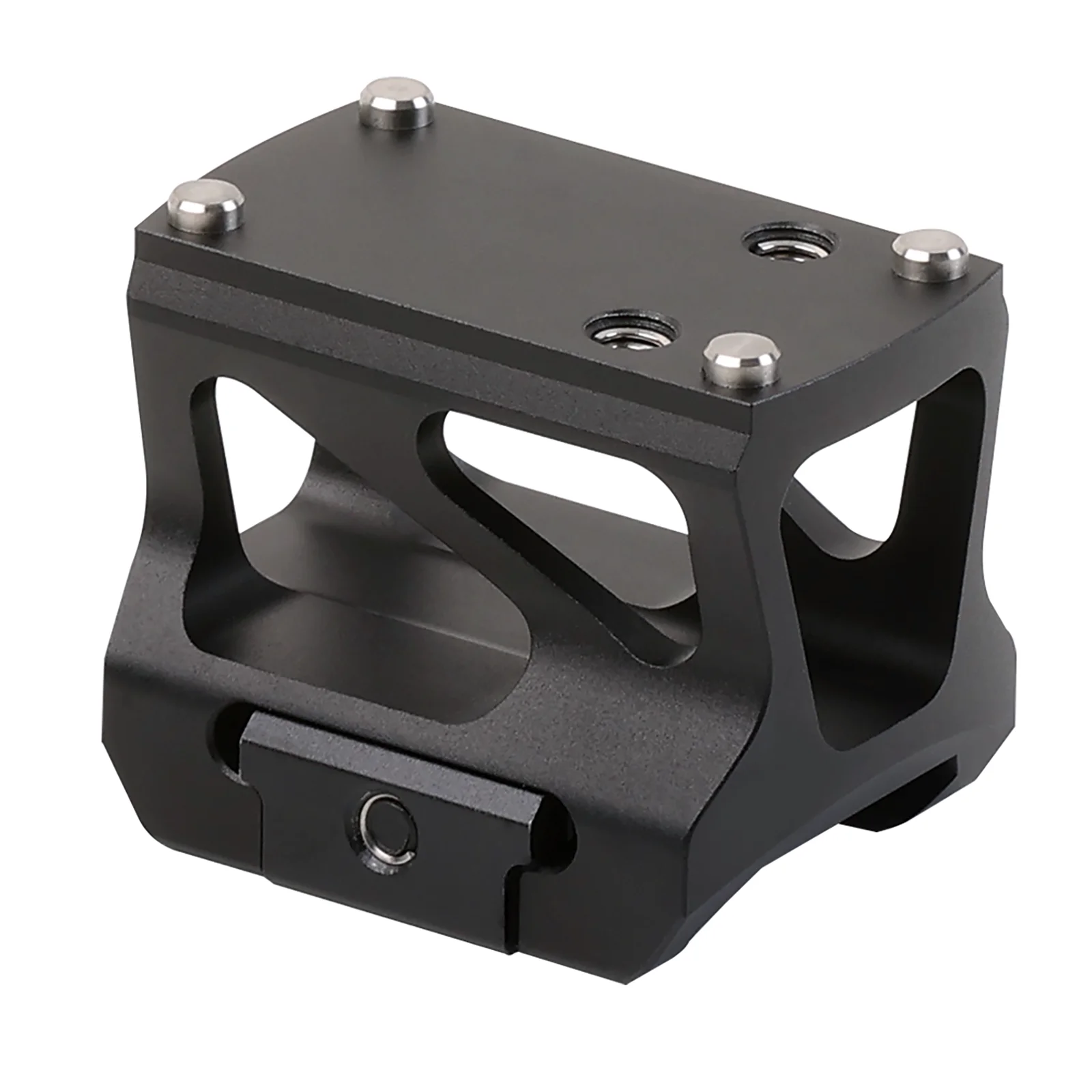 Red Win 4Ps Riser Mount T6061 Aluminum 1.6" 1/3 Co-witness Fit for Cobra Mini 4Ps Red Dot Sight 1913 Picatinny Rails