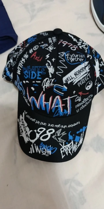 Unisex Letter Printing Snapback Baseball Caps photo review