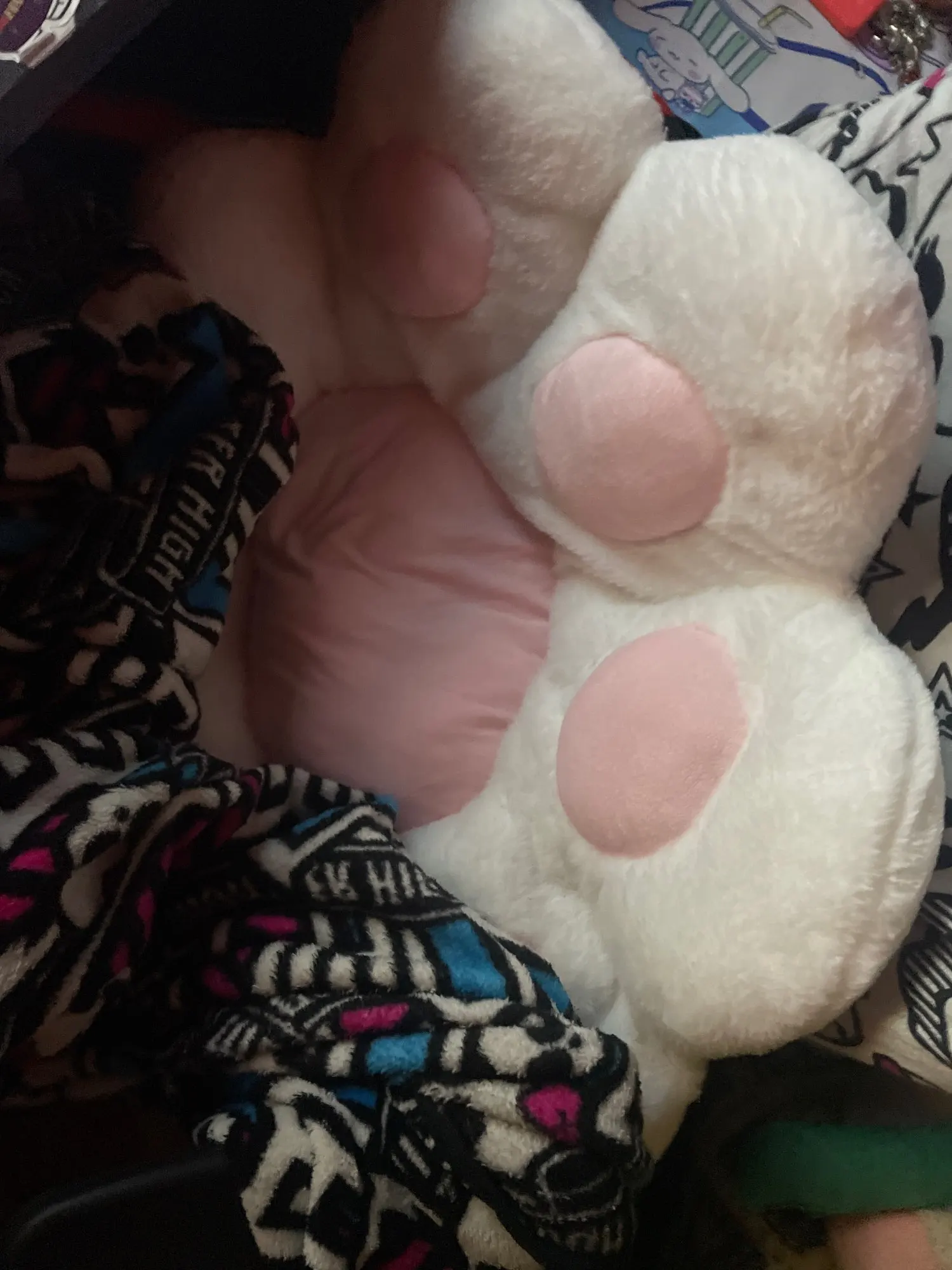 Almofada Patinha Fofeza® de Pelúcia