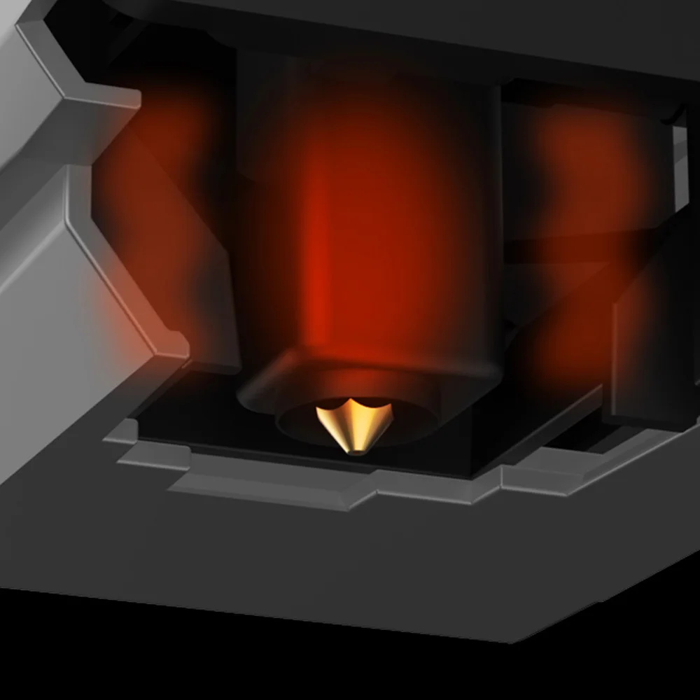 Yazıcının iç bileşenleri ve kablo yönetimini gösteren görünüm