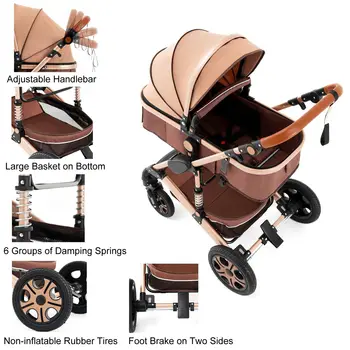 Baby Travel System Stroller 4