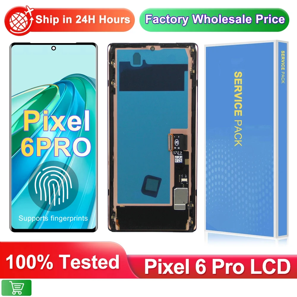 Sostituzione Display Lcd Da 6.7 "Per Google Pixel 6 Pro Per Google Pixel 6 Pro Gluog G8Vou Gf5Kq Display Touch Screen Digitizer