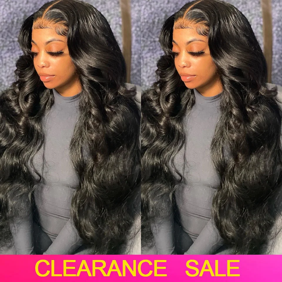 13x4 Body Wave Lace Front Wig Hd Lace Frontal Wig Human Hair Wigs For Women Brazilian 4x4 Transparent Lace Closure Wig 30 Inch