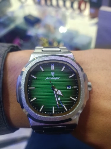 POEDAGAR Luxury Men's Waterproof Quartz Watch with Luminous Date photo review
