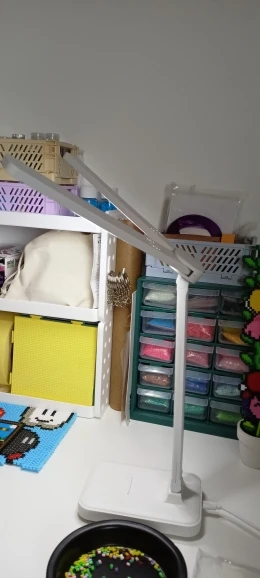 LED Desk Lamp, 3 Dimmable Levels, Touch Night Light, Eye Protection, Foldable Design photo review