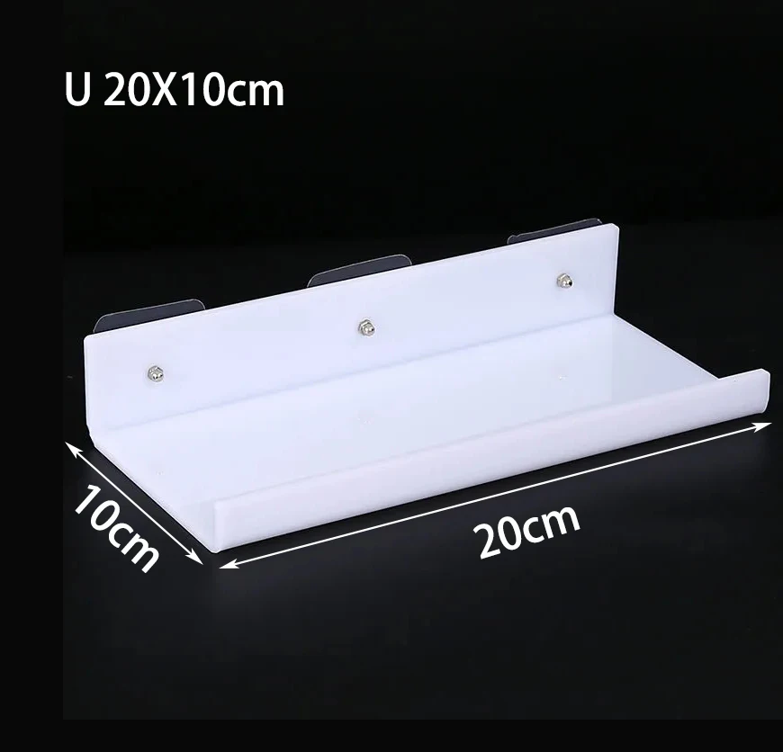 Mensole Galleggianti Bianche - Set Di 2 Per Parete, Ideali Per Libri - Foto 9