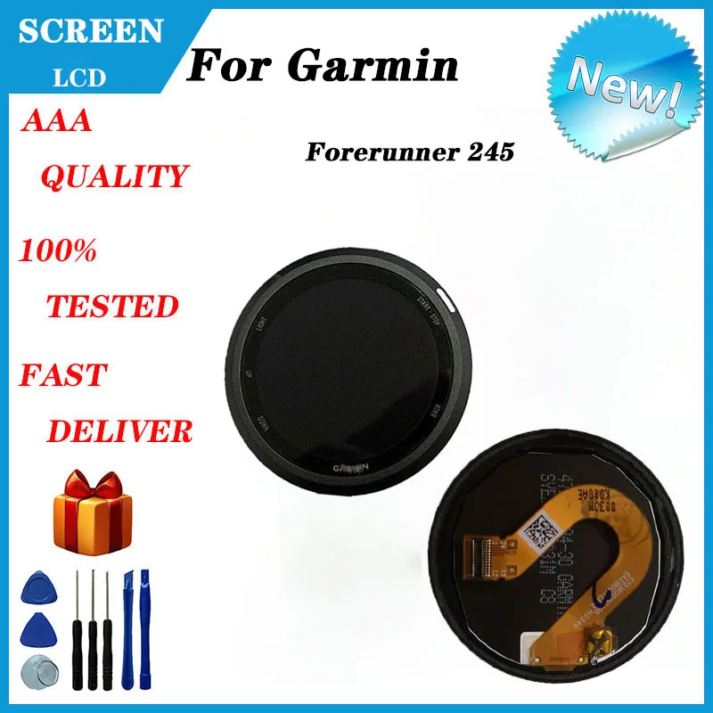 Origineel Lcd-Scherm Voor Garmin Forerunner 245 / Garmin Voorloper 245 Muziek Lcd-Scherm Reparatie