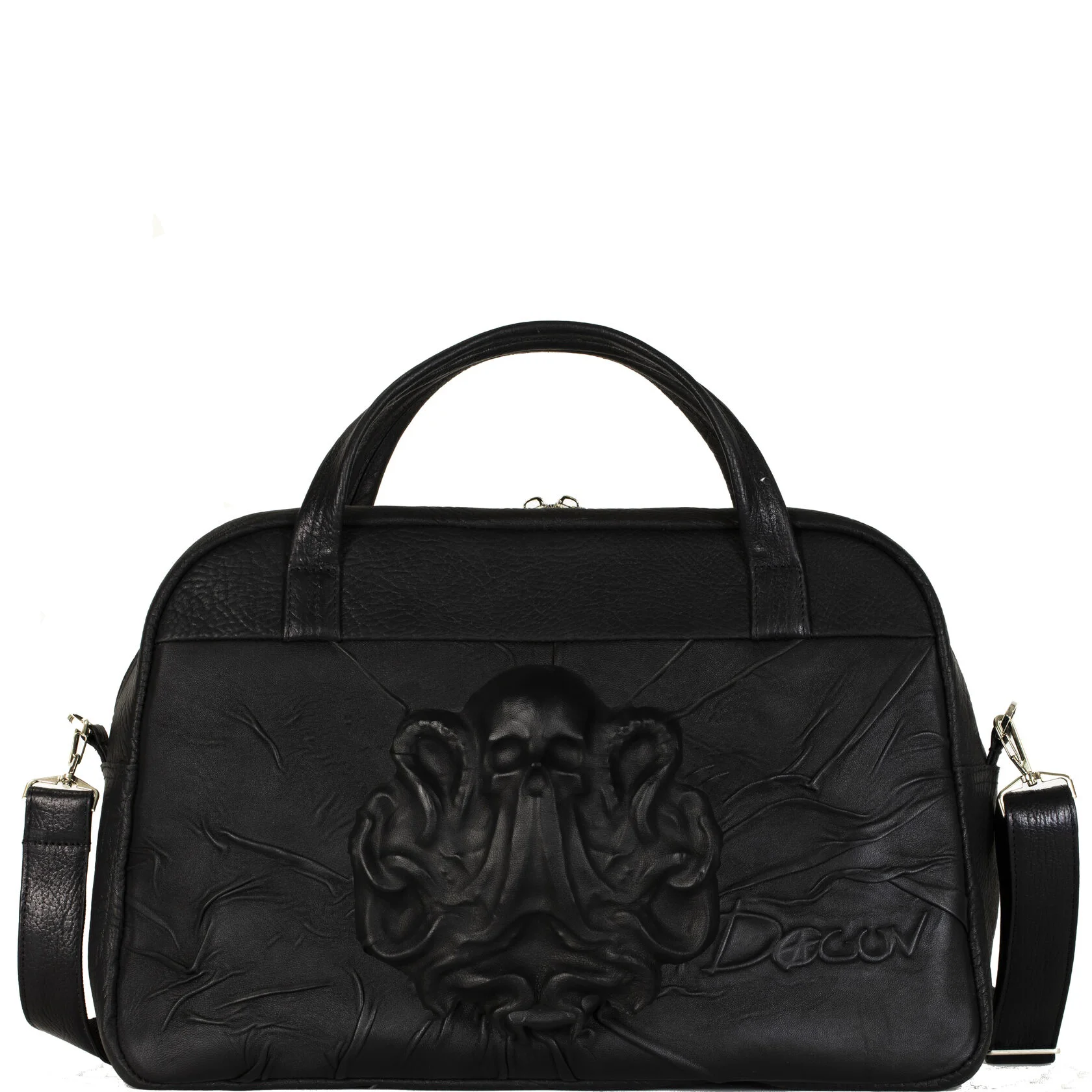 Дорожная сумка кожаная - octopus