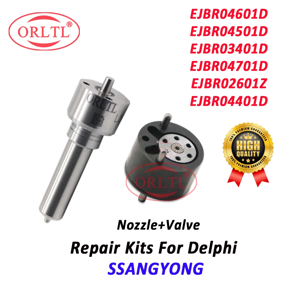 Форсунка ORLTL + топливный инжектор клапана EJBR04601D EJBR04501D EJBR03401D EJBR04701D EJBR02601Z, ремонтные комплекты для DELPHI SSANGYONG Форсунка ORLTL + топливный инжектор клапана EJBR04601D EJBR04501D EJBR03401D EJBR04701D EJBR02601Z, ремонтные комплекты для DELPHI SSANGYONG