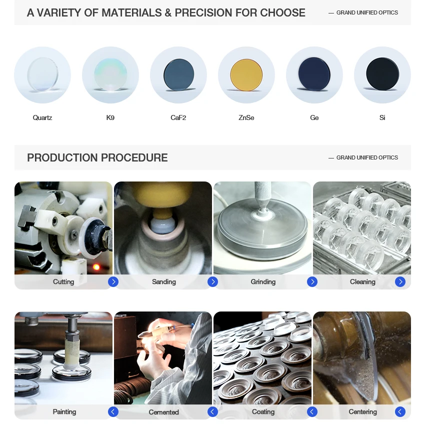 Description Picture 4 of item425nm 450nm 500nm 550nm 650nm 700nm 750nm 800nm 850nm 12.5x17.5mm Longpass Dichroic Filters