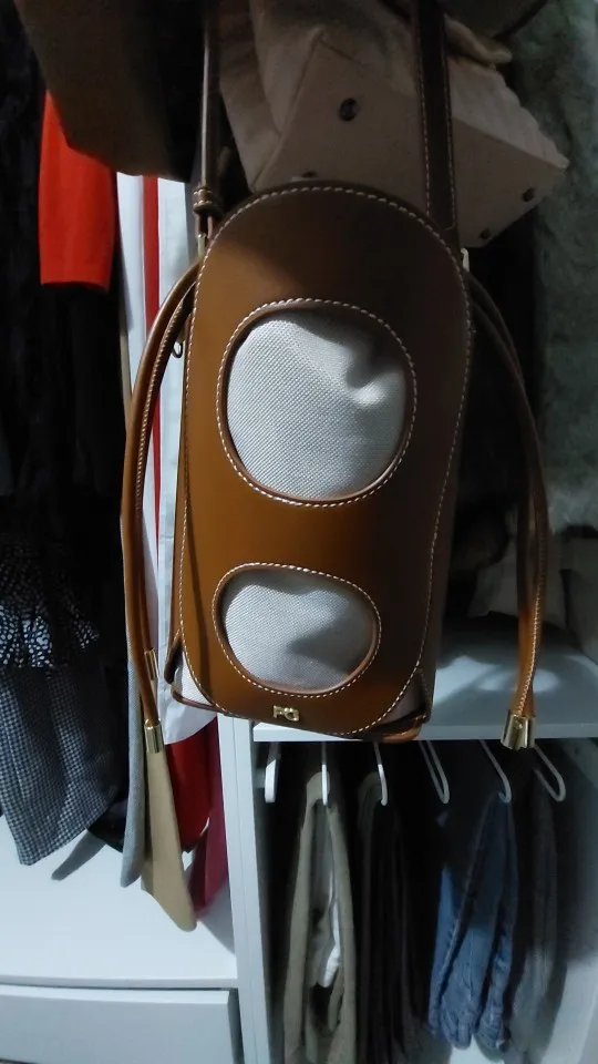 Bolso cruzado PG PATSY GARIS para mujer, nuevo diseñador de marca de lujo, atmósfera Simple, diseño hueco, bolso de hombro a la moda para mujer photo review