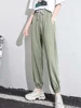 Winter Women Harem Pants Drawstring Fleece Long Thicken Y2K Sweatpants Joggers Trousers Sports Casual Soild Color Warm Pants 3