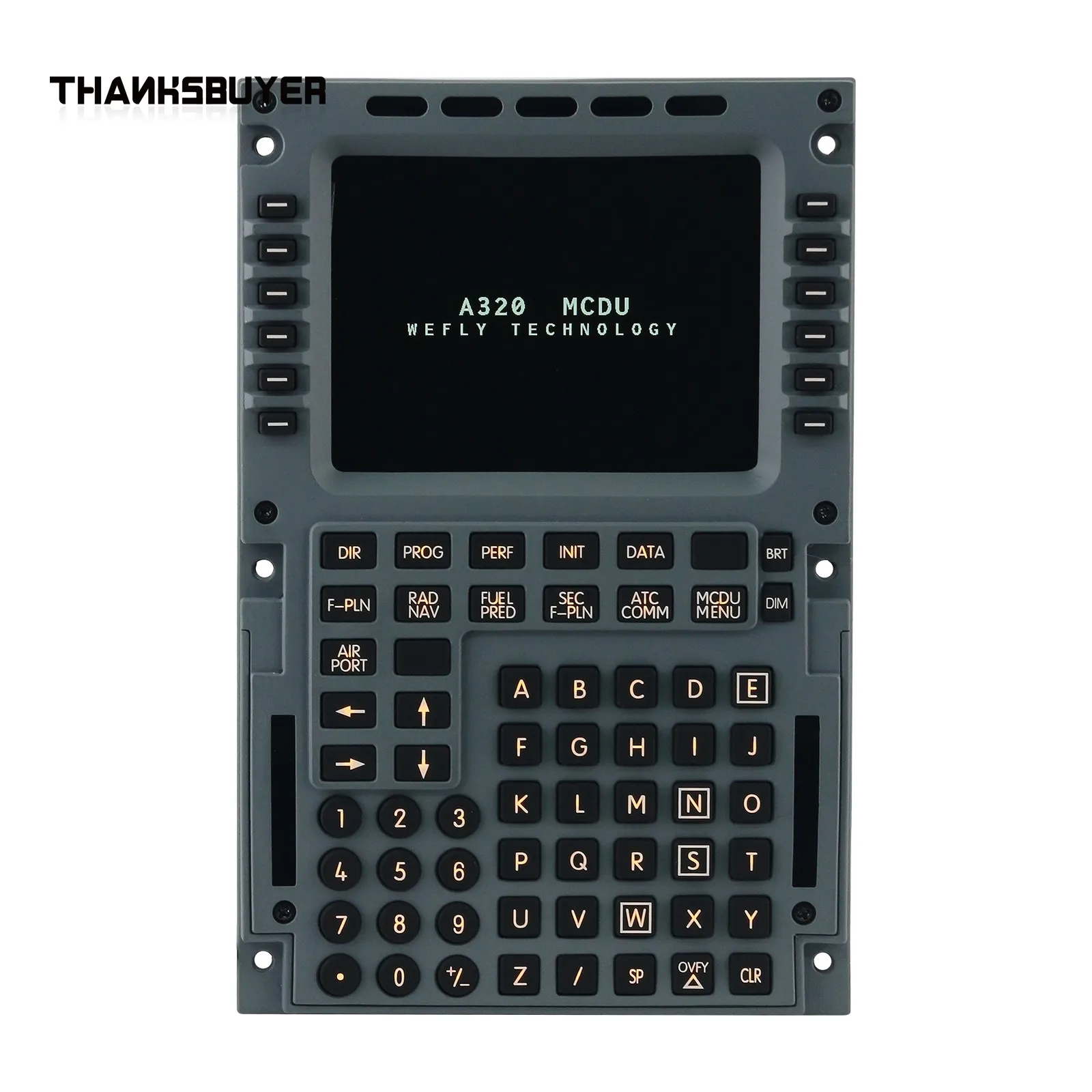 WEFLY A320 Symulator MCDU z metalowym stojakiem do