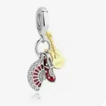 100% Original grano del encanto de la plata esterlina 925 de Taxi de la motocicleta rueda encantos Fit Pandora pulseras de las mujeres de la joyería de Diy photo review