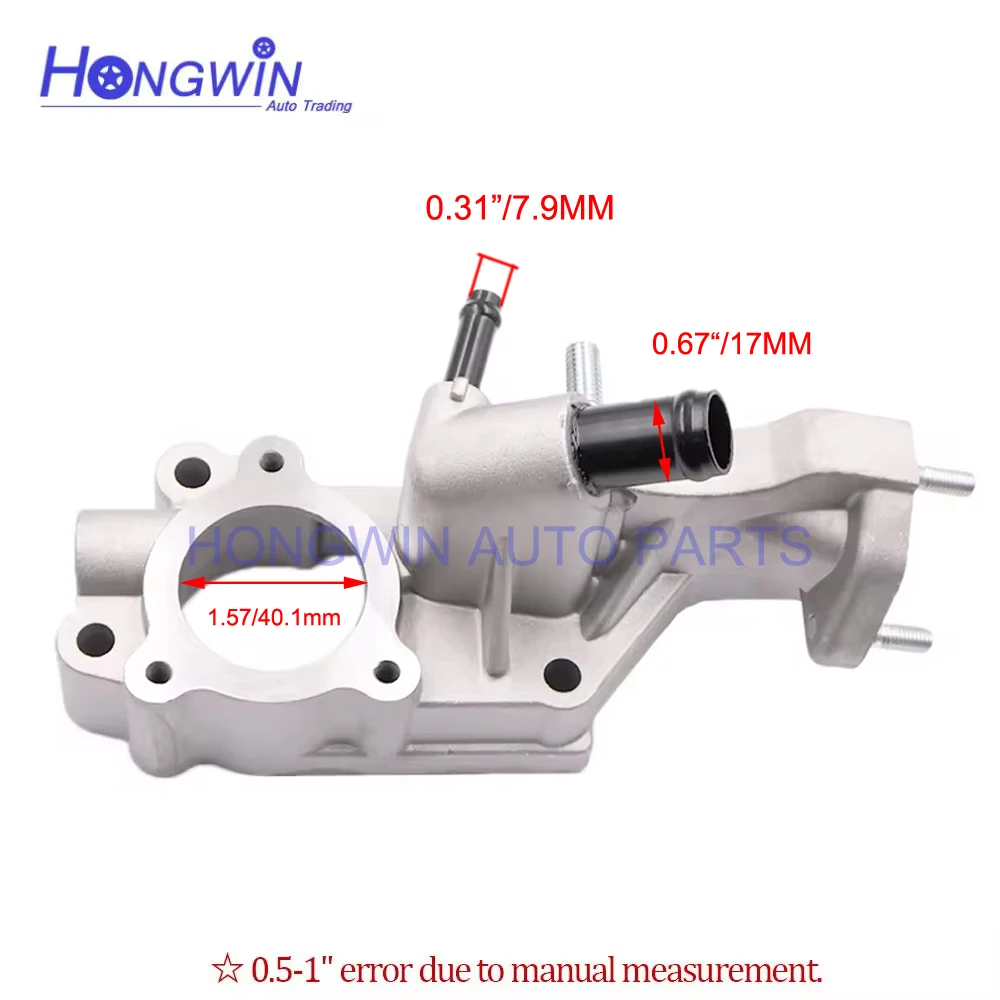 96437895 Thermostat Housing Assembly For Chevrolet Spark M300 B12D1 1.0 1.2 2010-2015 25192923 24101252 96437895 96988257 engine coolant thermostat thermostat housing cover