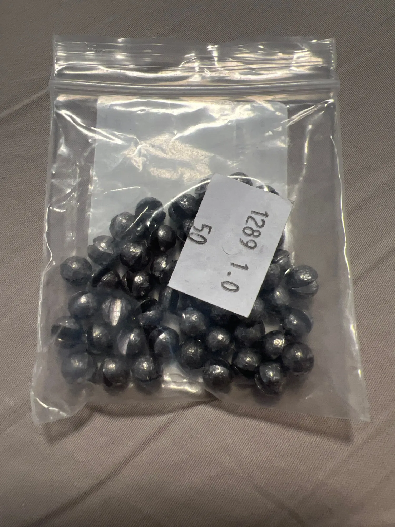 DNDYUJU 50pcs Round Split Shot Fishing Weights Lead Explosion Sinker Fishing Float Weight Tackle Tool Fishing Accessories photo review