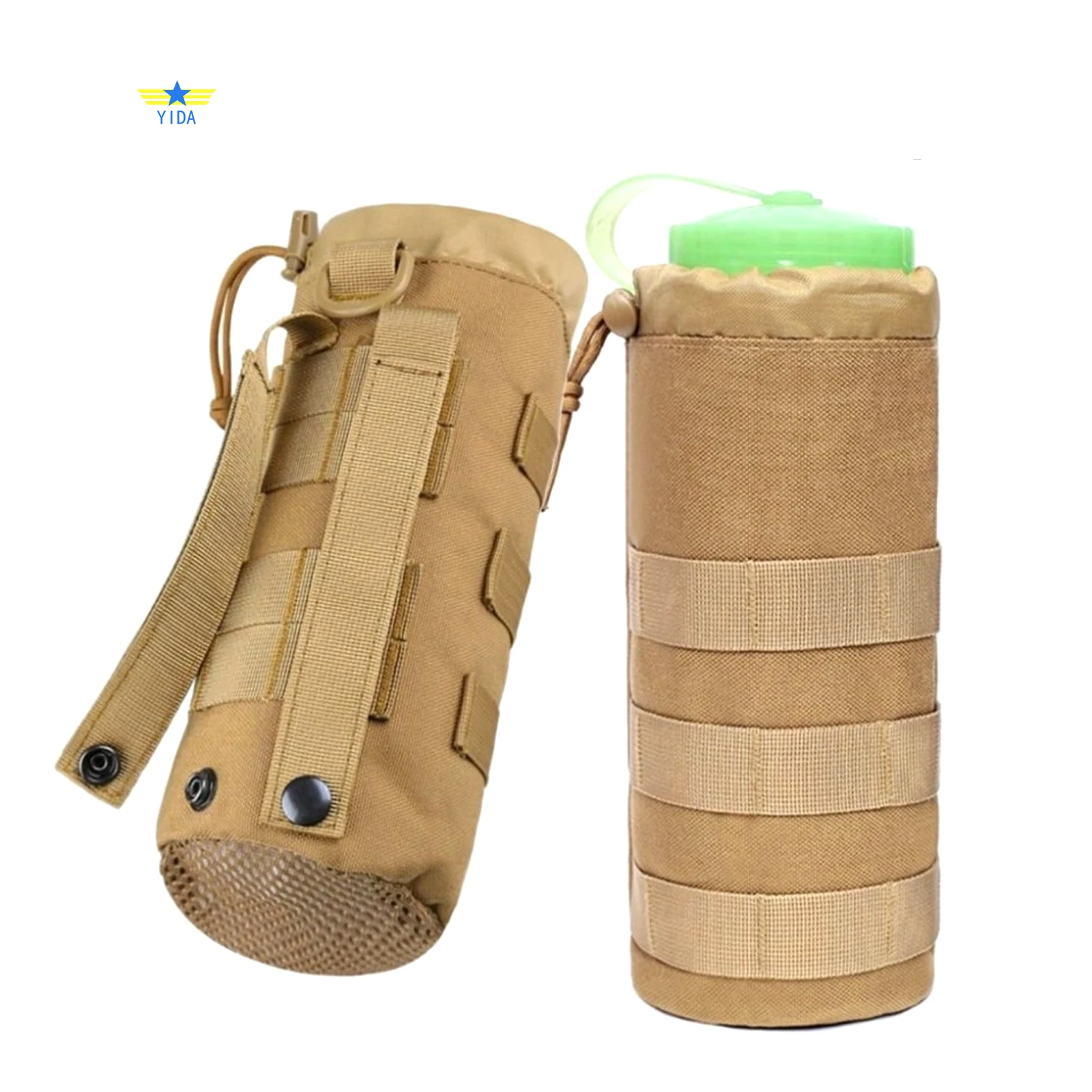 Nylon Water Bottle Carrier Bag for Hiking Travelling